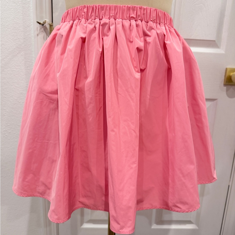 H&M A-Line Dusty Pink Mini Skirt - Picture 2 of 9